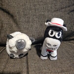 Woolimena Sheep & Al Capony Dog Toys Set Small Medium Dogs